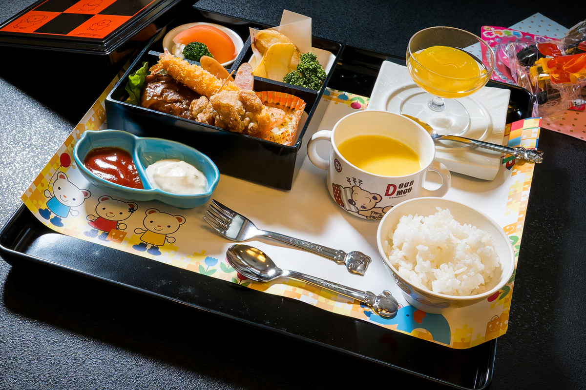 お子様用御夕食一例